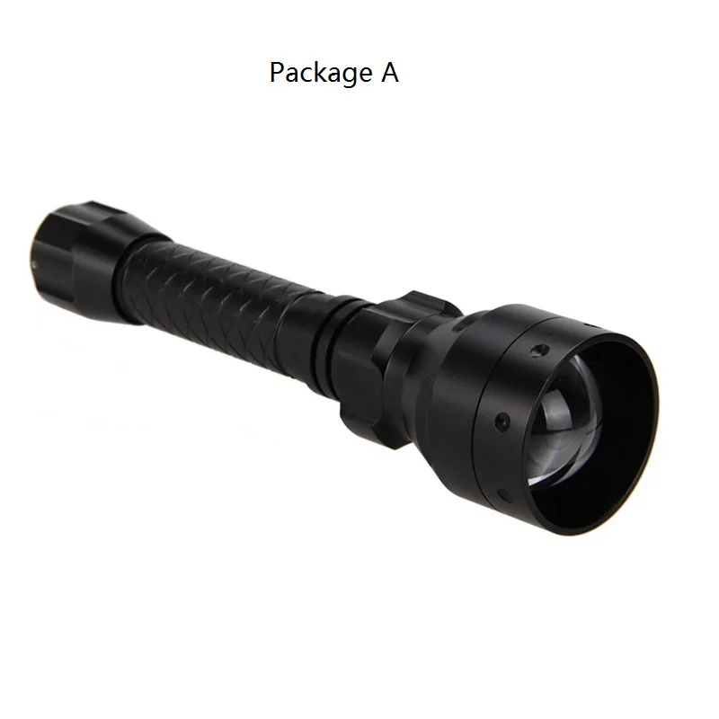 Noturna para Ser Usado com Dispositivo de Visão Vastfire Zoomable Ajustável Infravermelho Tocha Caça Luz Preto 850nm ir Visão Noturna 2 Esporte e Lazer