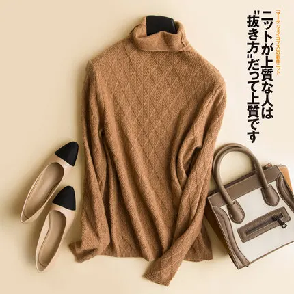 Brand Wool Female Sweters Women Invierno 2018 Winter Short Bottoming Women's Turtleneck Fashion Warmth Women Sweater white (12)