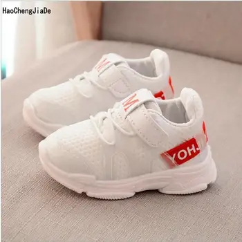 

New Arrival Children Casual shoes Mesh Breathable Boys Girls Net Sneakers Fashion Flats Sport Shoes Kids Loafers EU Size 21-30