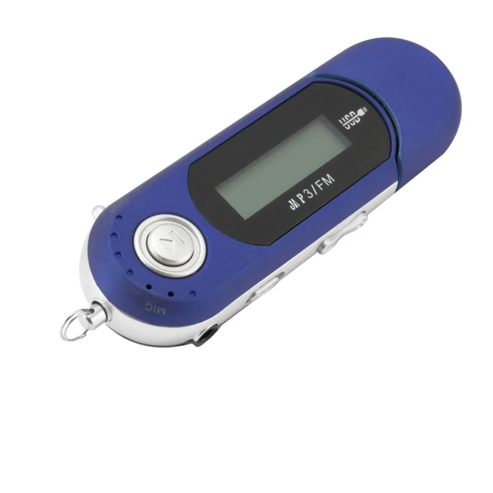 Buyincoins Портативный музыка MP3 плеер USB цифровой ЖК дисплей Экран Поддержка 32 ГБ флэш