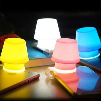 

Usb chargable small snail led night light baby bedside cartoon night light blue/yellow/pink/red