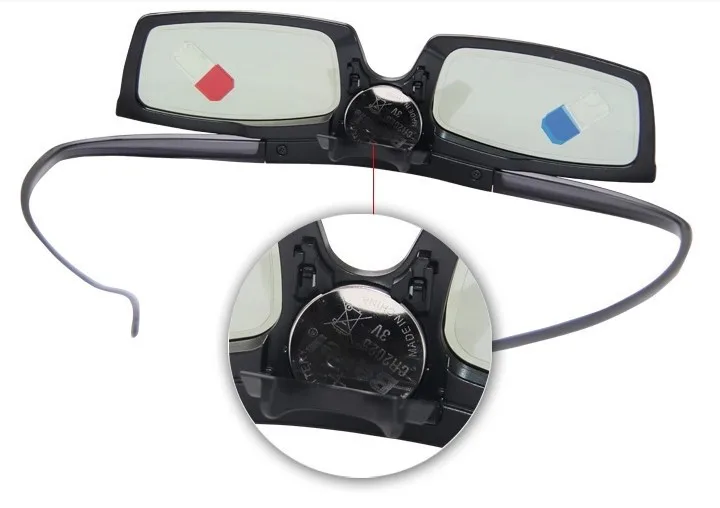 Bluetooth 3D затвора активные очки для samsung/Panasonic для sony 3D tv s универсальные ТВ 3D очки