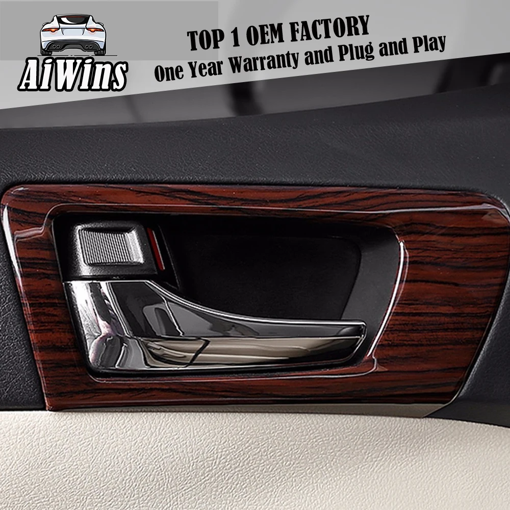 

Car styling ABS Door Inner Handle Trim For Toyota Camry V50 V55 2012-2016 Interior Handle Frame Covers Trim Car Accessories