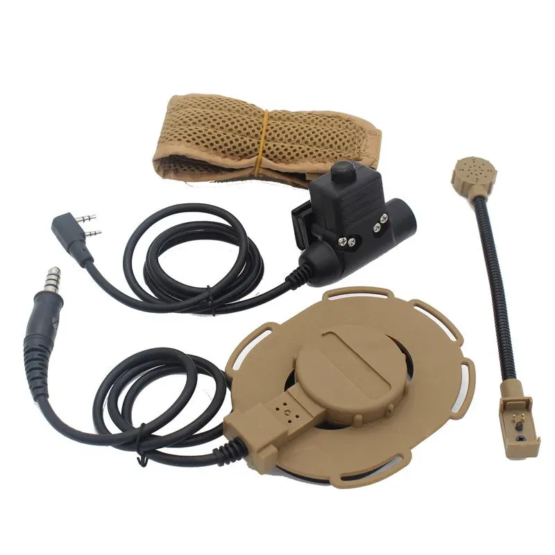 HD03 Z тактическая гарнитура Bowman Elite II в стиле U94 PTT для Kenwood BaoFeng стандартная