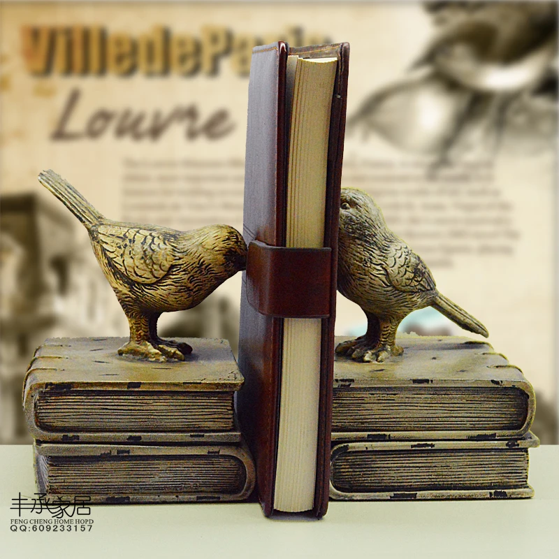 Brief elegant bookend classical book ends fashion vintage book end