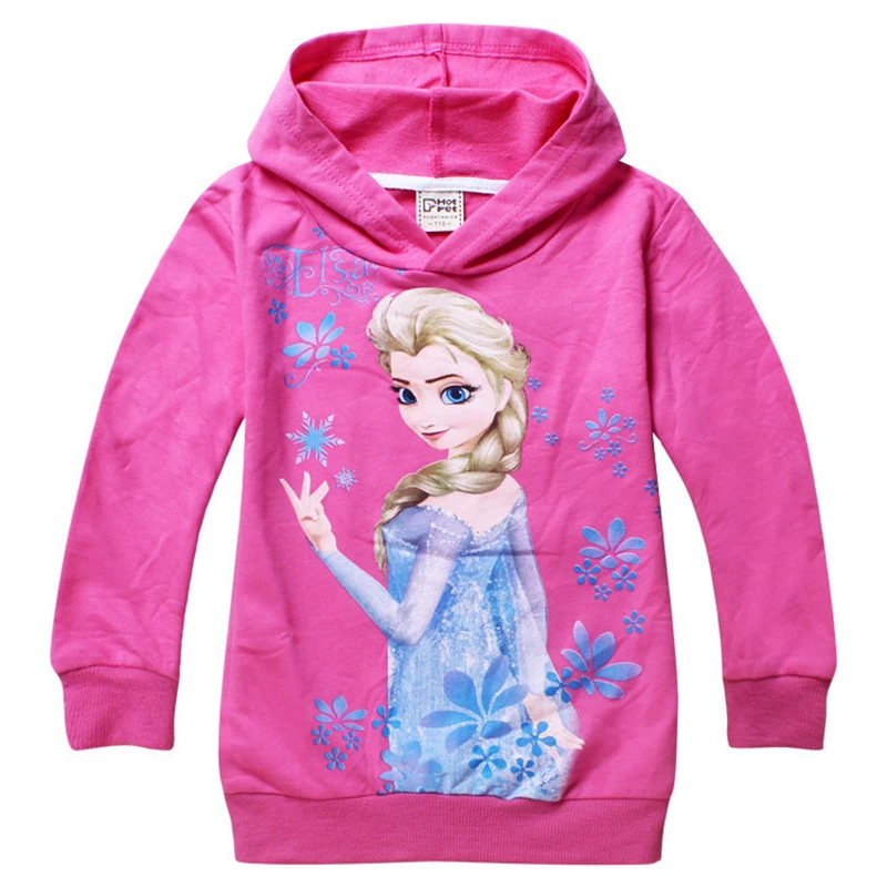 Liquidazione Infantile Delle Ragazze Da Neve Queen Felpa Con Cappuccio Per Bambini Felpe Vestiti Del Bambino Delle Ragazze Elsa Anna Giacca Abiti Cappotto Dei Bambini Della Tuta Sportiva 8yr