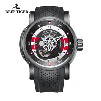 

2020 Designer Reef Tiger/RT Luxury Mens Sport Watch Waterproof Black Watches Mechanical Military Watches Reloj Hombre RGA30S7