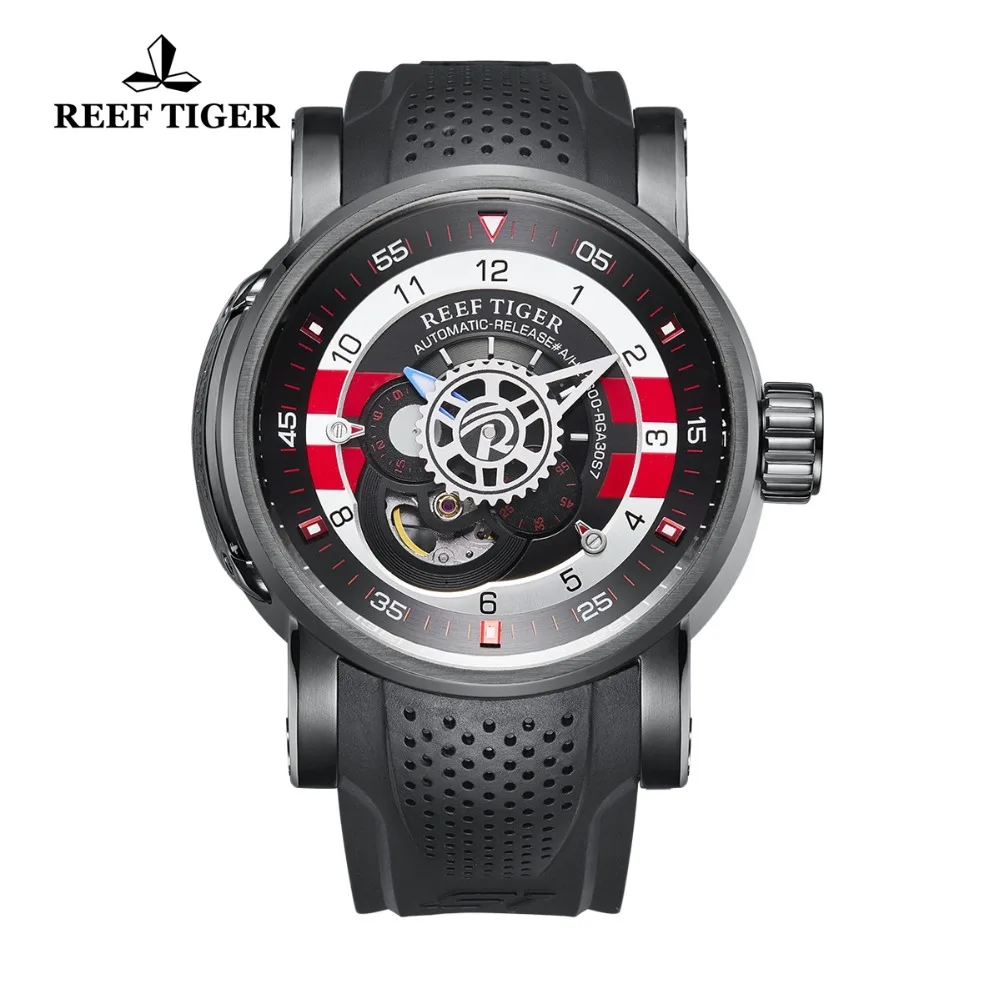 2020 дизайнерские роскошные мужские спортивные часы Reef Tiger/RT водонепроницаемые