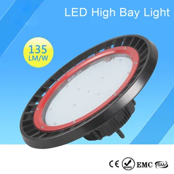

100/150w200w Led High Bay Toll Gate Led Light Creechip Mewenwell Driver 5 Years Warranty 135lumen/w Replace 400w Metal Halide