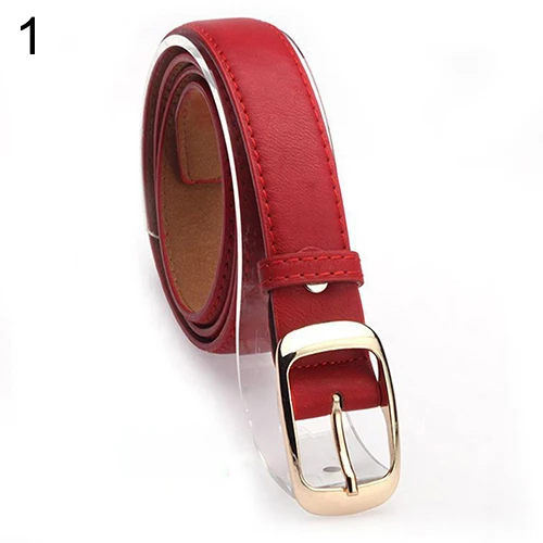 New Women's Fashion Waist Belt Brand All-match Faux Leather Belts Casual Waistband Strap