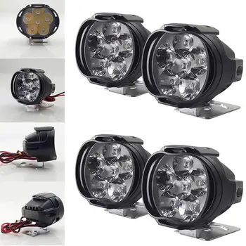 

Motorcycle LED Spotlight External Universal Electric Vehicle Bicycle Spotlight Auxiliary Fog Light Car Headlight
