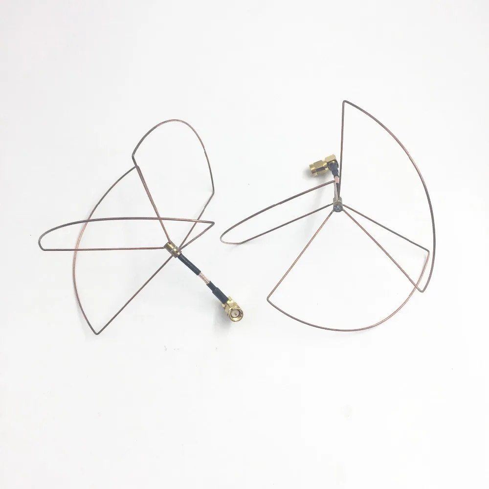 2pcs 1.2G 3 Blades SMA Clover Leaf Antenna &amp Skew Planar Audio Video FPV TX RX | Игрушки и хобби