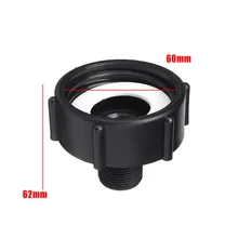 2 шт. 1000L IBC резервуар для воды садовый шланговый адаптер 60 мм адаптер 0,7" SLC88