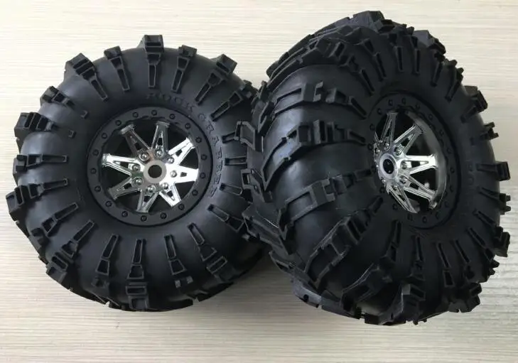 

axial 90018 Wraith AX10 1/10 2.2 Crawler tire set 140mm snow man 2pcs