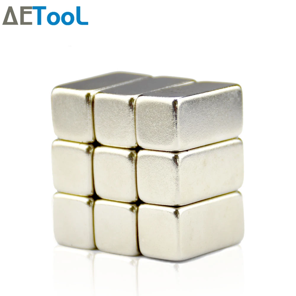

AETool 2Pcs Neodymium Magnets Super Powerful Free Shipping N42 Magnet Magnetic Powerful 20x10x10 mm Magneet Rare Earth Magnet