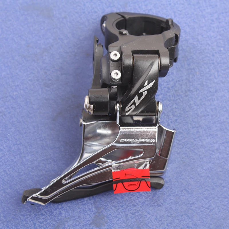 

Shimano SLX M7000 2s Speed FD M7025H High Clamp 31.8/34.9mm Bicycle MTB Front Derailleur Dual Pull