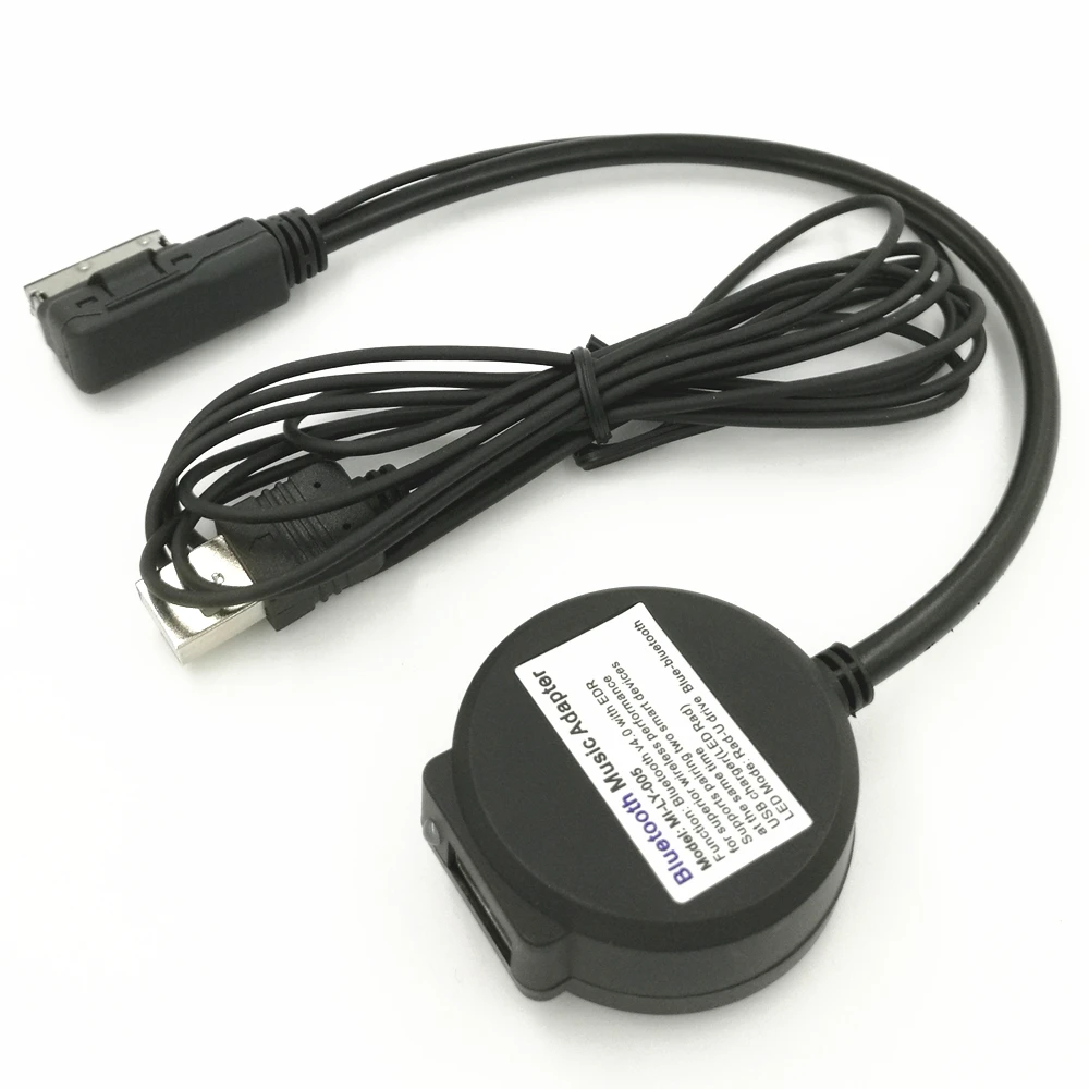 Медиа в AMI MDI к Bluetooth аудио Aux и USB гнездовой кабель для автомобиля VW AUDI A4 A6 Q5 Q7 до 2009 (6