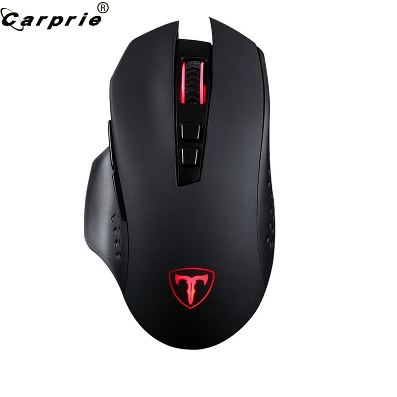 

CARPRIE 1pc Professional 2.4GHz Wireless Gaming Gamer Mouse 4800DPI 7 Buttons Ergonomic USB Optical Gaming Mice for pc 90422