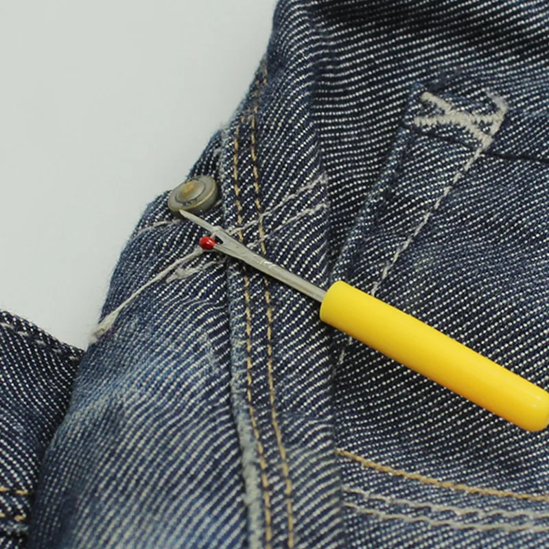 

Sharp Stitches Removed Tool Safe Plastic Handle Craft Thread Cutter Seam Ripper Cross Stitch Sewing Tools MU
