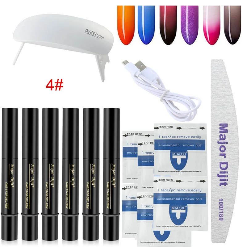 

1 Set Nail Polish Gel DIY Art Tool UV LED Dryer Lamp Long Lasting Non-toxic Makeup MH88