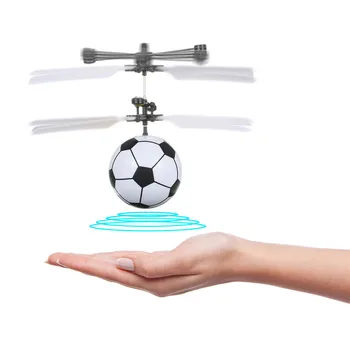 

Children Helicopter Toy Drones Flash Induction Luminous Ball Aircraft Lighting Sensing with Hand Remote Control Toy Ball