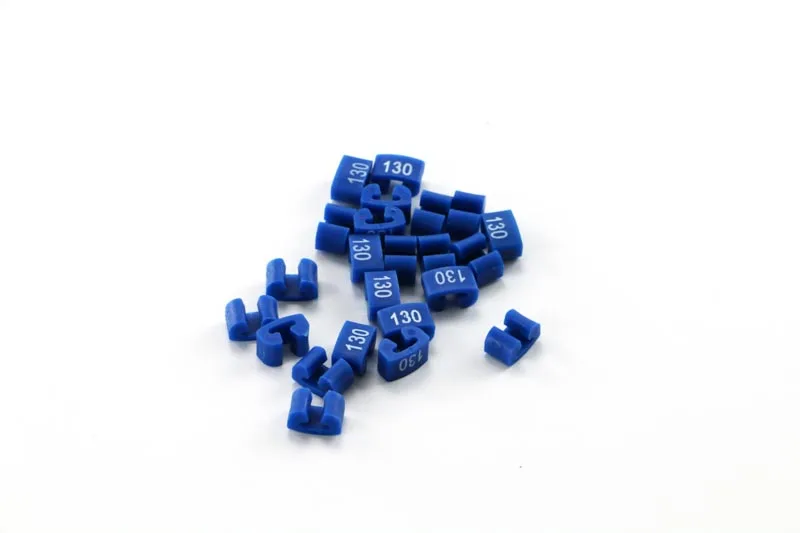 Plastic Number Sign Snap Size Number Clips Size Marker For Hangers