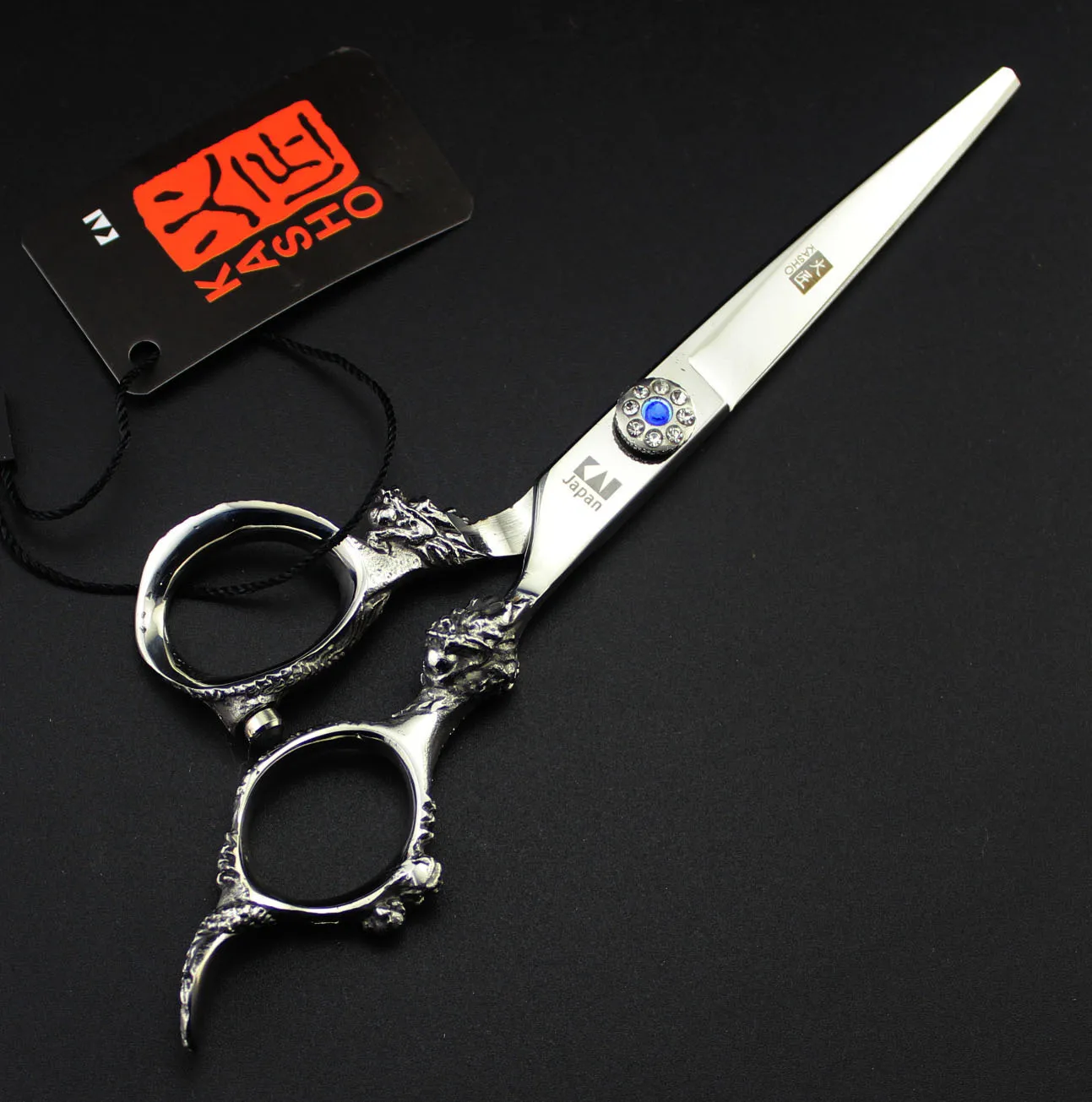 2016 kasho 6 inch Professional Barber Scissors japanese hair scissors
