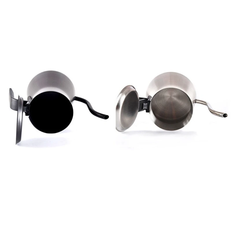 900Ml Stainless Steel Drip Type Hand-Washing Pot Set Coffee Pot Fine Mouth Pot 900Ml Stainless Steel Drip Type Hand-Washing Pot Set Coffee Pot Fine Mouth Pot