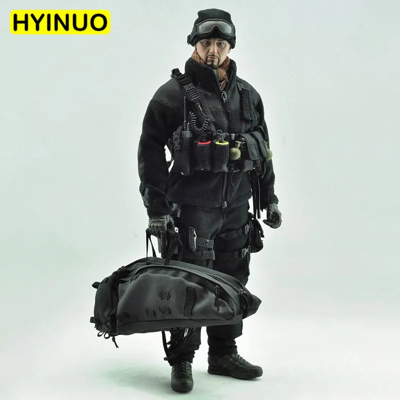 

1/6 Scale VH1017 US Special Forces Black Action Men Individual Equipment Clothing Set F 12" Action Figure Male Body Toys Dolls