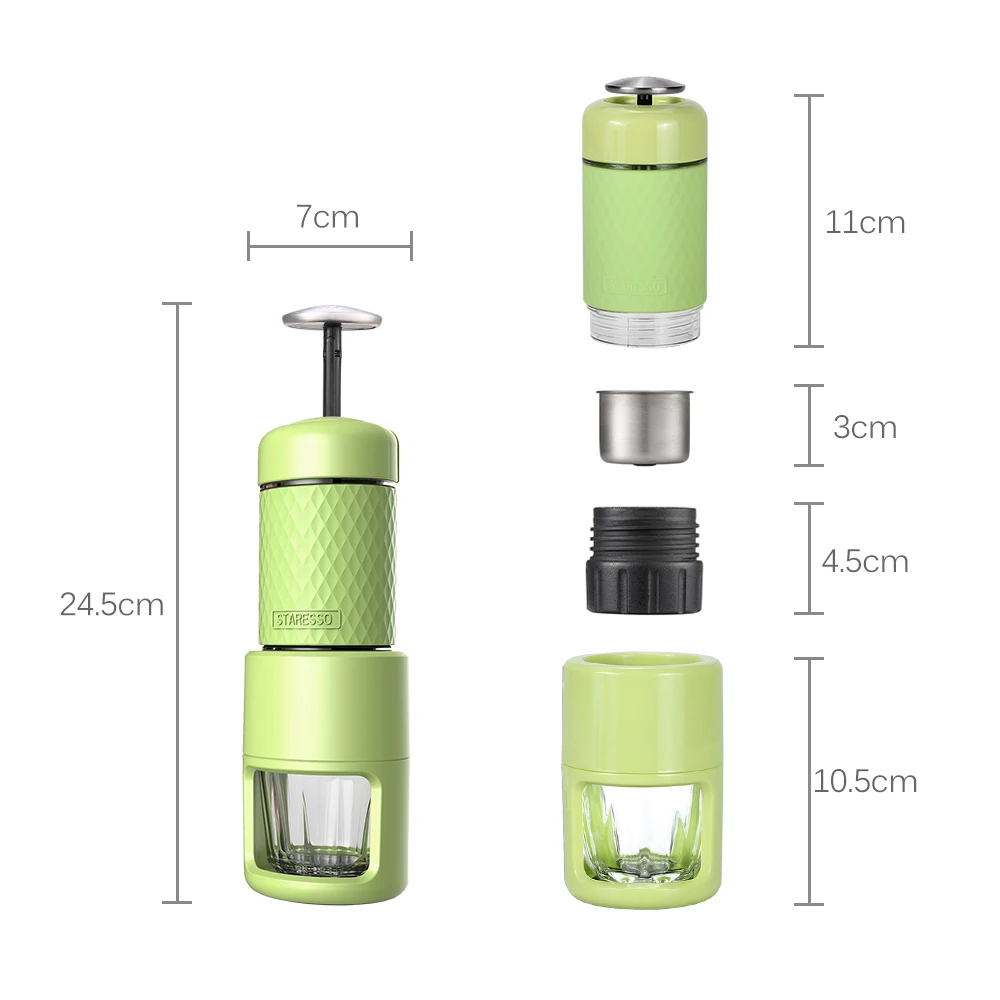 304 stainless steel Outdoor Travel Tableware Tools multi function mini coffee Maker for Camping Picnic 