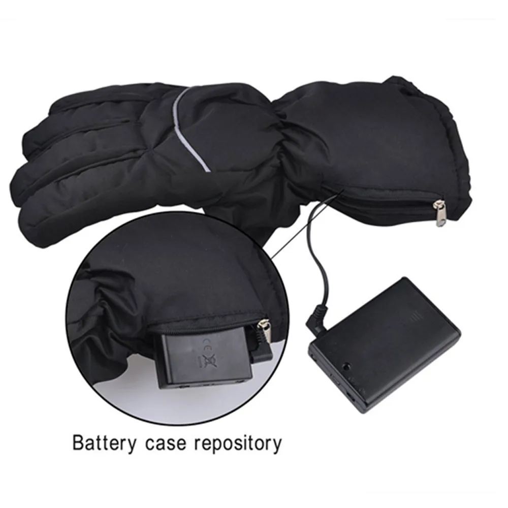 Winter USB Hand Warmer Electric Thermal Gloves Rechargeable Battery