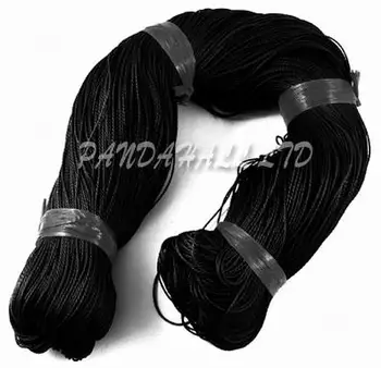 

400m/bundle 1mm Thread Wax Polyester Cord String Strap Wholesale Necklace Rope Bead Fit Bracelet