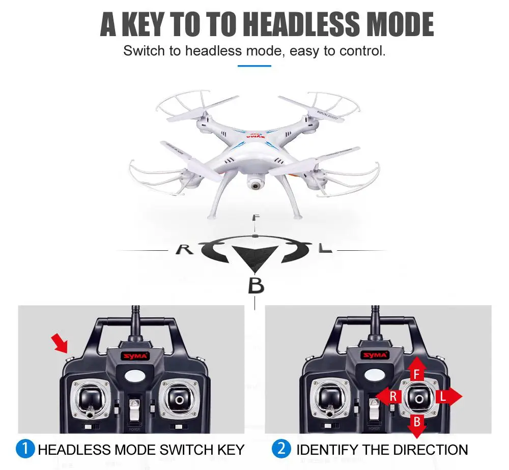 SYMA X5SW Дрон с WiFi камерой передача в реальном времени FPV Квадрокоптер(X5C обновление) HD камера Дрон 4CH RC вертолет