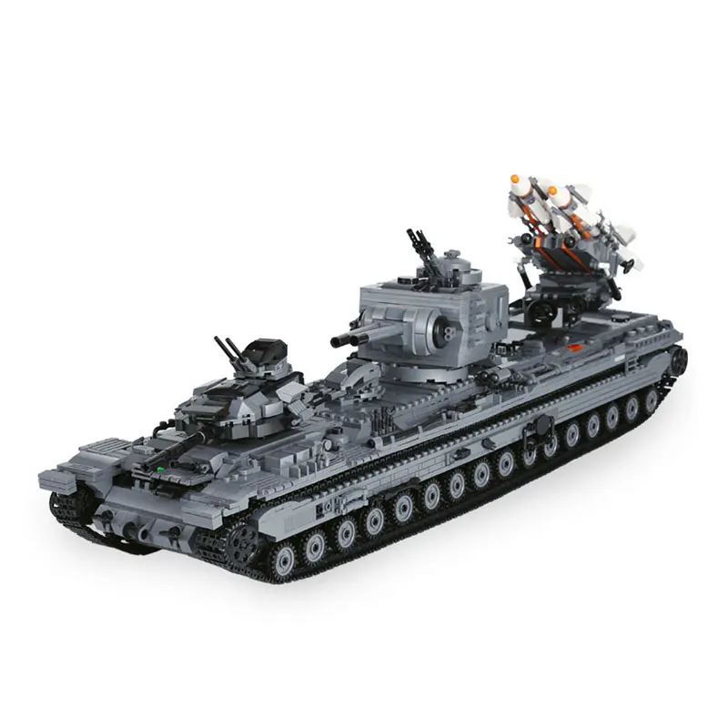 

New XB06006 Military Series The Military KV-2 Tank Set Building Blocks Bricks Compatible Legoing Technic Toys Kid Christmas Gift
