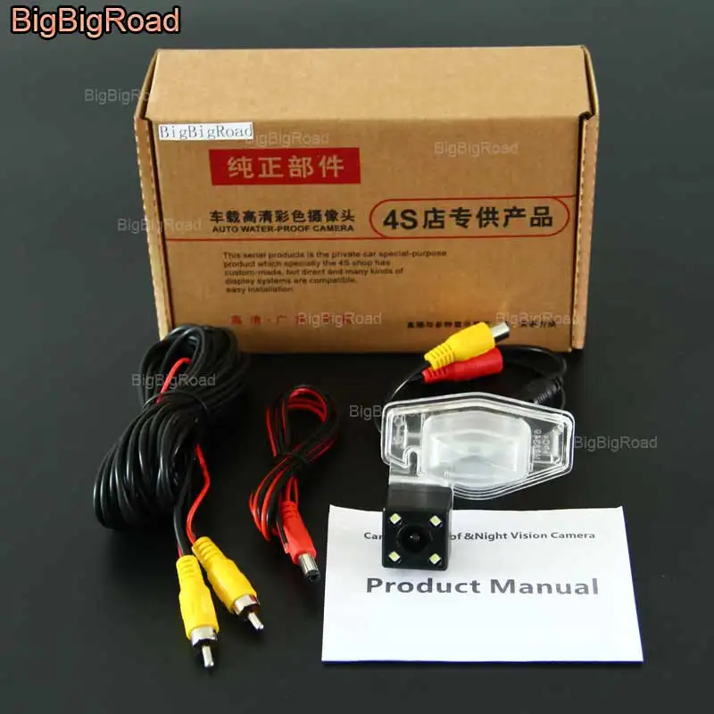 

BigBigRoad For Honda HRV HR-V Vezel 2013 2014 2015 2016 Car Rear View Reverse Backup Camera HD CCD Night Vision parking camera