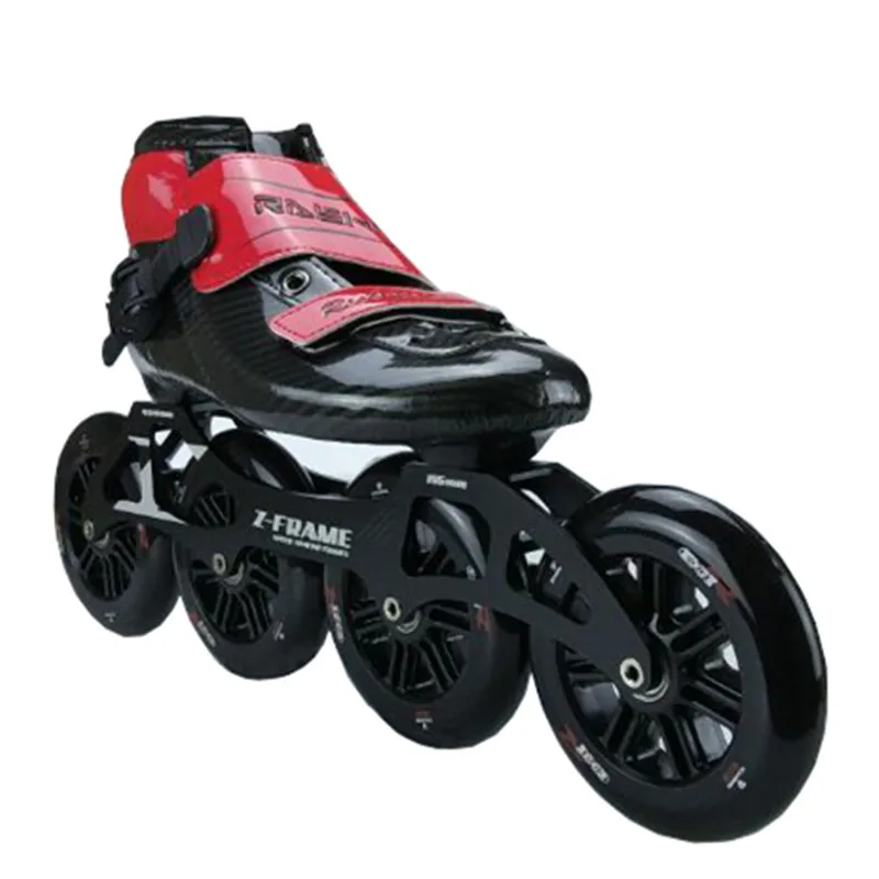 Prix pour Rasha patins vitesse skateshoes professionnel 120mm roue patins haute-résistance en fiber de verre patins à roues alignées à la main hommes/femmes patins Prix pour Rasha patins vitesse skateshoes professionnel 120mm roue patins haute-résistance en fiber de verre patins à roues alignées à la main hommes/femmes patins