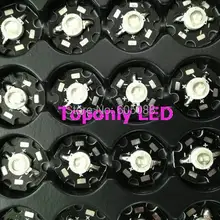 5 Вт 520-530nm зеленые Мощные светодиоды лампы с 20 мм pcb diy части компонентов для зеленого дома освещение для роста растений 240 шт./партия