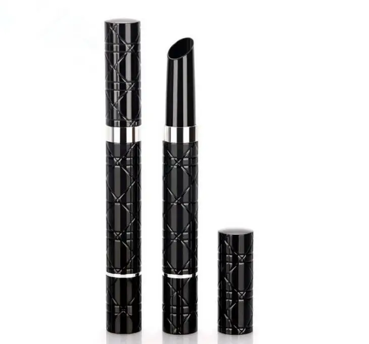

Empty Lipstick Containers Holder Rotating Lip Balm Tubes Bottle black slim lipstick tube slim round lipstick case