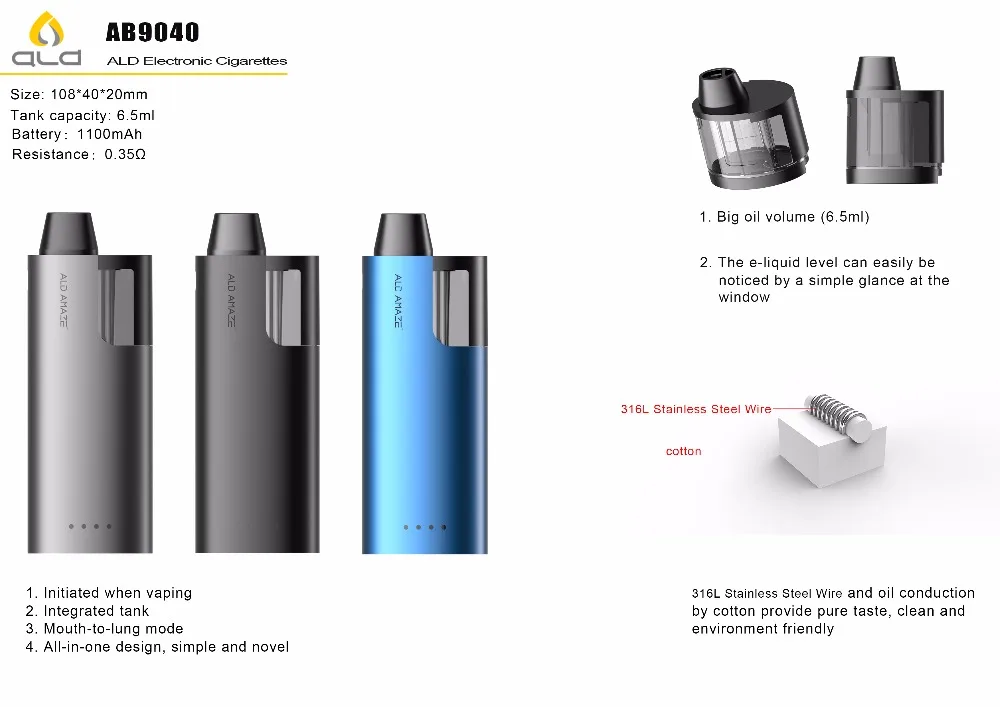 Electronic Cigarette Vape Pen Kit (1)