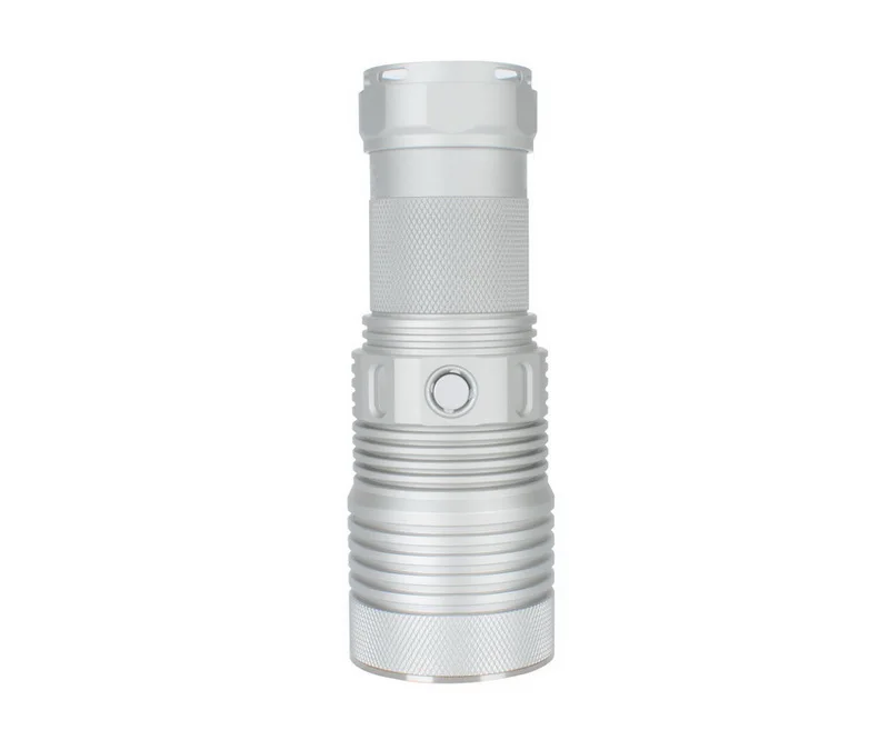 Светодиодный фонарик HaikeLite MT07S HI CREE XHP35 серебристый холодный белый 3000LM|Фонарики и