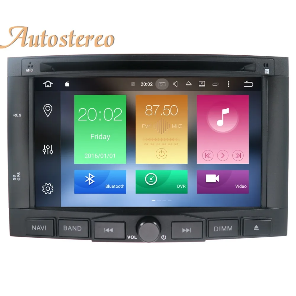 Cheap Android 9.0 Car DVD player GPS navigation radio Stereo For Citroen Berlingo/Peugeot Partner multimedia radio tape recorder unit 4