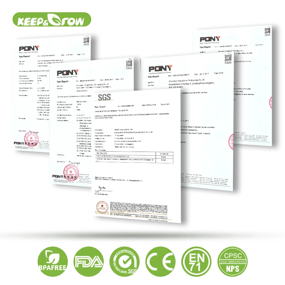 KEEP & GROW 60 шт. Фламинго силиконовые бусины Детские продукты DIY Изготовление еды