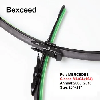 

1 Pair(28"+21") High Quality Car Windshield Special wiper blade for MERCEDES Classe ML/GL(164)