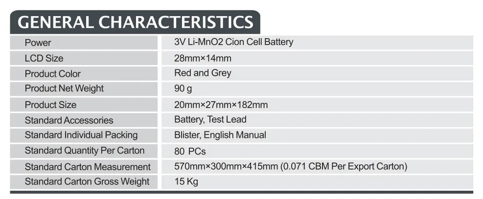 UNI-T UT118B 3000 отсчетов AC/DC Ef Функция Ручка Тип Цифровой мультиметр с тестом емкости