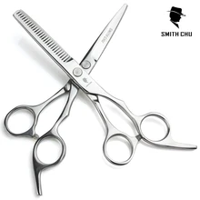 2017 Professional hair scissors High quality Thinning+cutting scissors+comb tesoura hairdressing barber styling tools 6.0