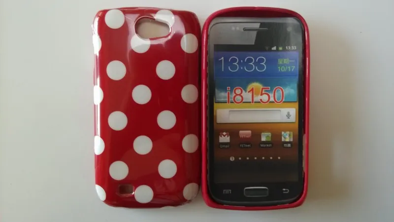 Samsung Galaxy W i8150 Polka Dots Case (3)