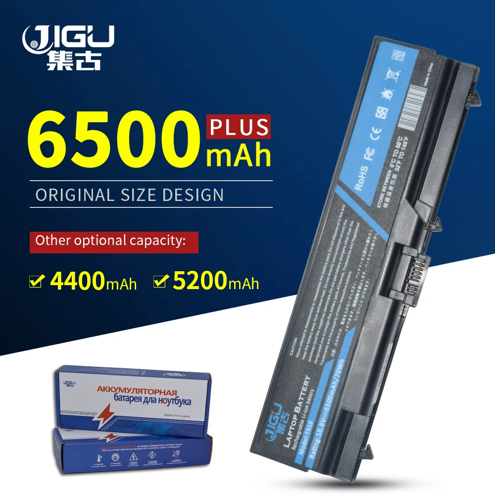 JIGU 6 ячеек батарея для Lenovo ThinkPad Edge E40 E50 L410 L412 L420 L421 L510 L512 L520 SL410 SL510 T410 T420 T510 T520 W510 |