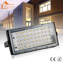 Светодиодный прожектор 50 Вт открытый прожектор светильник водонепроницаемый IP65 Настенный отражатель светильник ing 220 в 240 В уличный светильник Точечный светильник