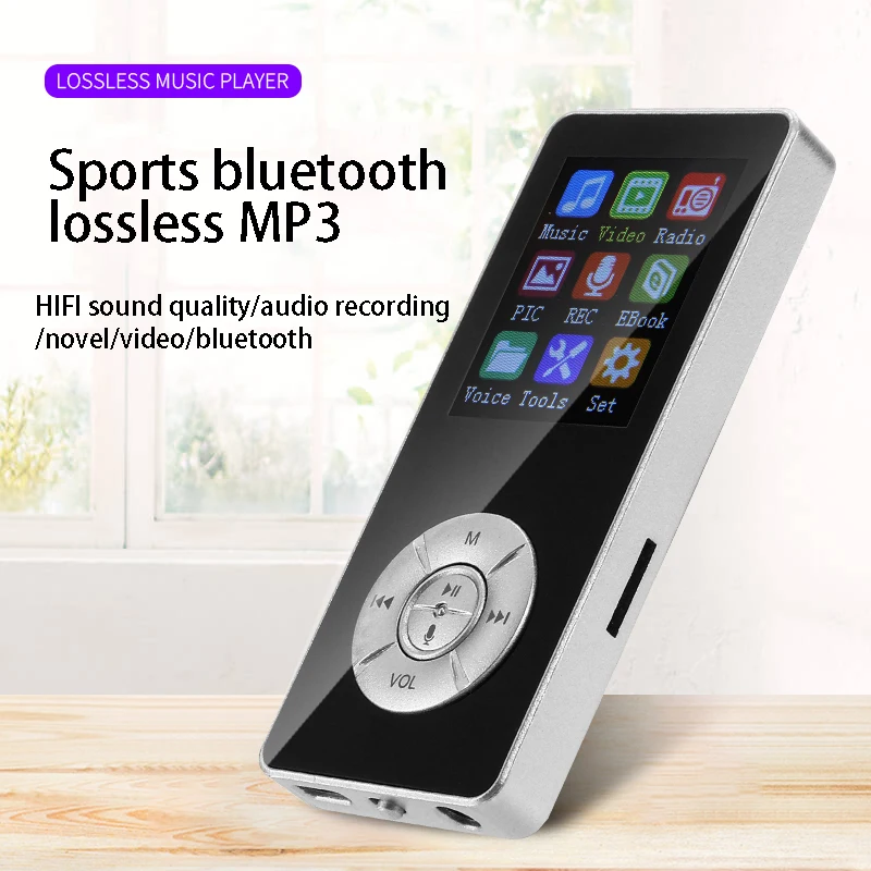Bluetooth Mp3 плеер Поддержка музыки Радио Запись Видео Функция Многофункциональный