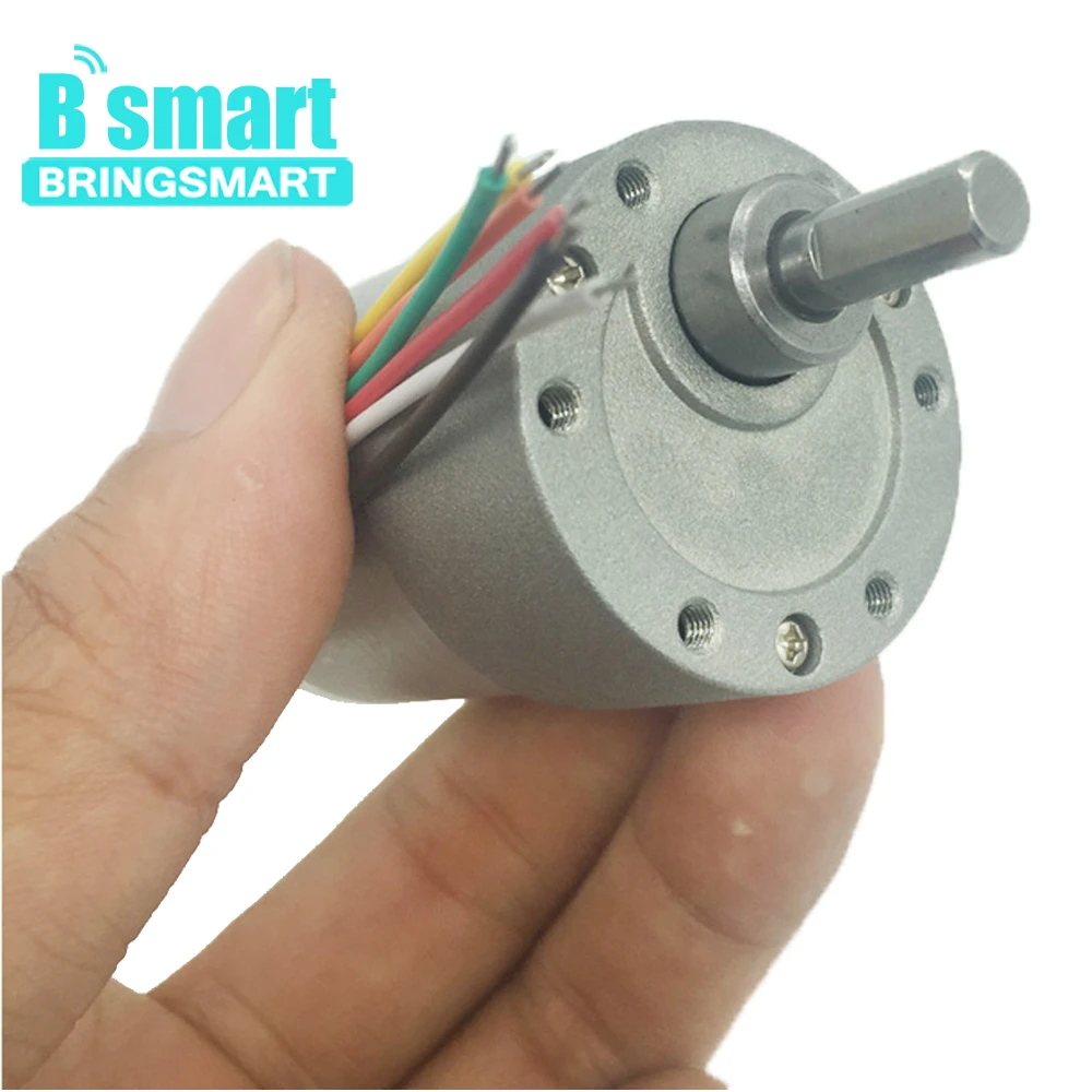 

Bringsmart 12-24v Photoelectric Encoder Motor Gear Motor Micro Optical Encoder Speed Control Electric Motor For DIY JGB37-3530A
